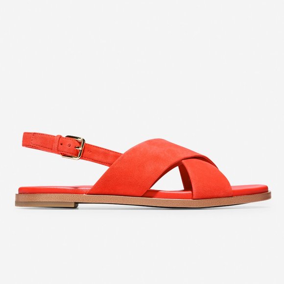 Cole Haan Shoes - Cole Haan Fernanda Grand Sandal - Orange - 9.5 B